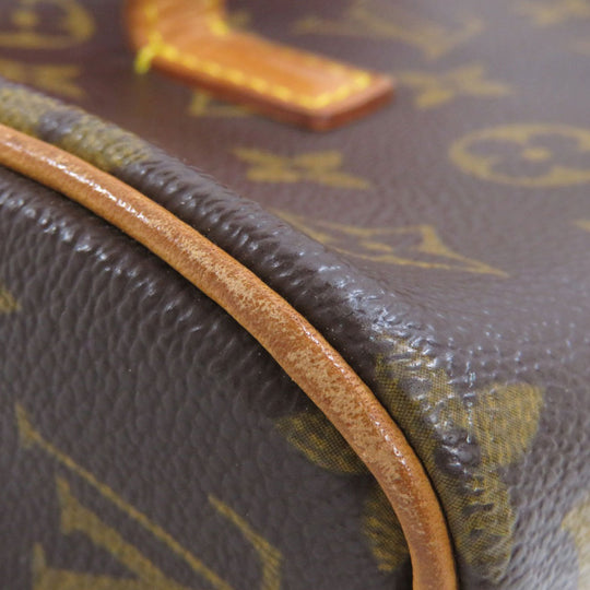 LOUIS VUITTON Handbag M51902 Monogram canvas Brown Sonatine Women Used Authentic