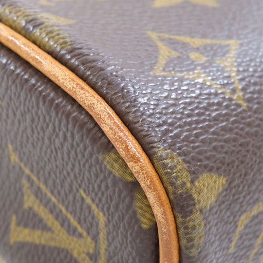 LOUIS VUITTON Handbag M51902 Monogram canvas Brown Sonatine Women Used Authentic