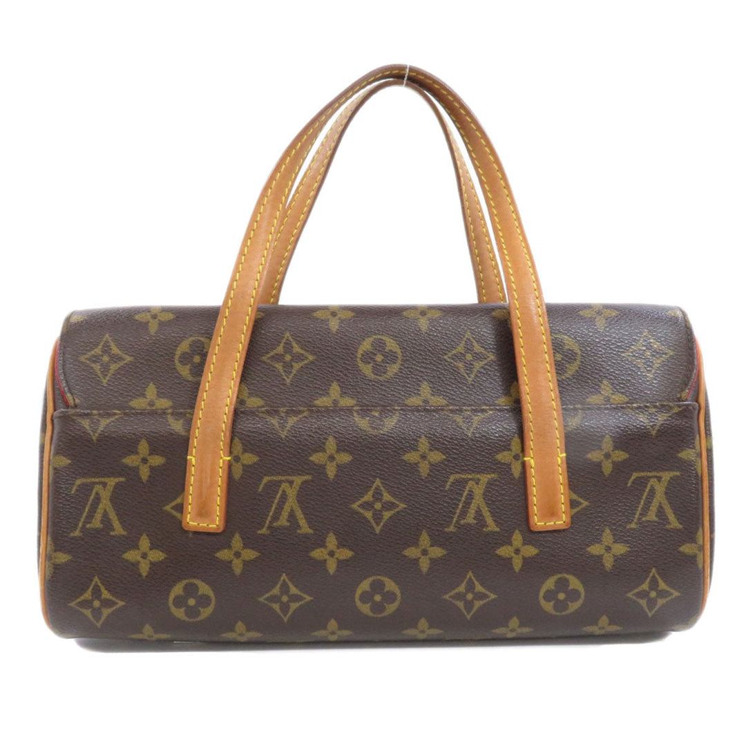 LOUIS VUITTON Handbag M51902 Monogram canvas Brown Sonatine Women Used Authentic