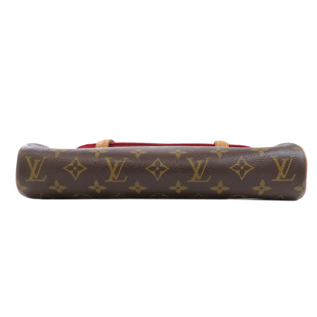 LOUIS VUITTON Handbag M51902 Monogram canvas Brown Sonatine Women Used Authentic