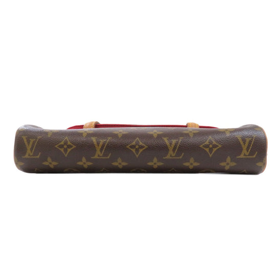 LOUIS VUITTON Handbag M51902 Monogram canvas Brown Sonatine Women Used Authentic