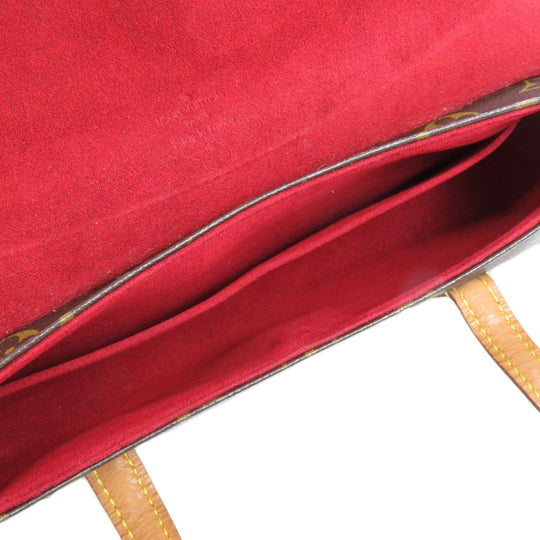LOUIS VUITTON Handbag M51902 Monogram canvas Brown Sonatine Women Used Authentic