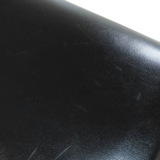 CELINE Shoulder Bag Calfskin black Triomphe Women Used Authentic