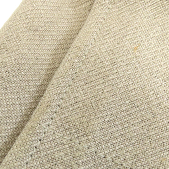 CHANEL Tote Bag canvas beige Deauville Gold Metal