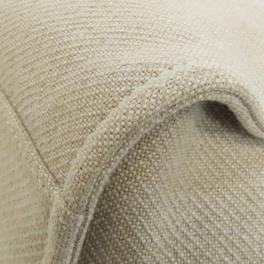 CHANEL Tote Bag canvas beige Deauville Gold Metal