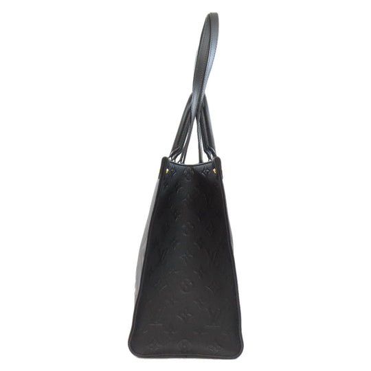 LOUIS VUITTON Tote Bag M45595 Ann Platt black On the Go MM Women Used Authentic