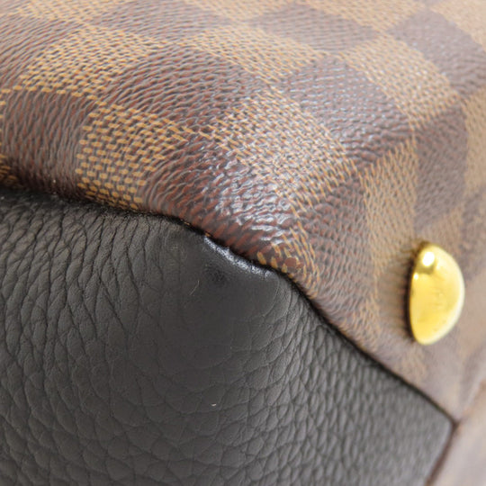 LOUIS VUITTON Handbag N41673 Damier canvas Brown Brittany Women Used Authentic