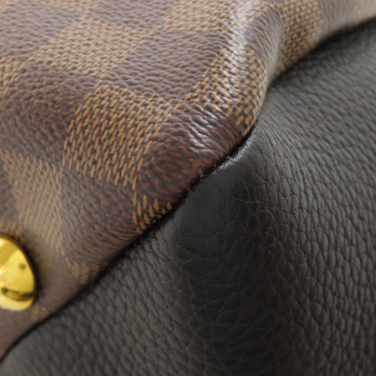 LOUIS VUITTON Handbag N41673 Damier canvas Brown Brittany Women Used Authentic