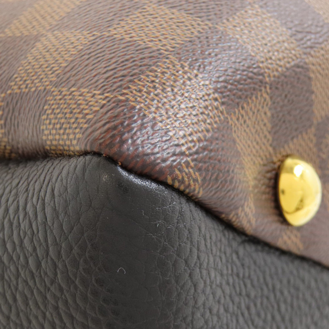 LOUIS VUITTON Handbag N41673 Damier canvas Brown Brittany Women Used Authentic