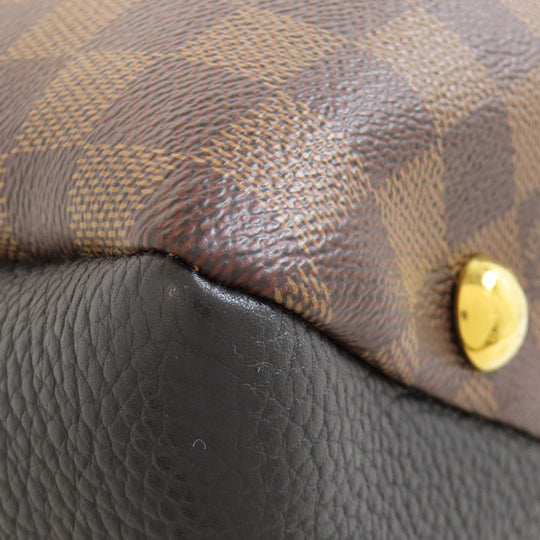 LOUIS VUITTON Handbag N41673 Damier canvas Brown Brittany Women Used Authentic