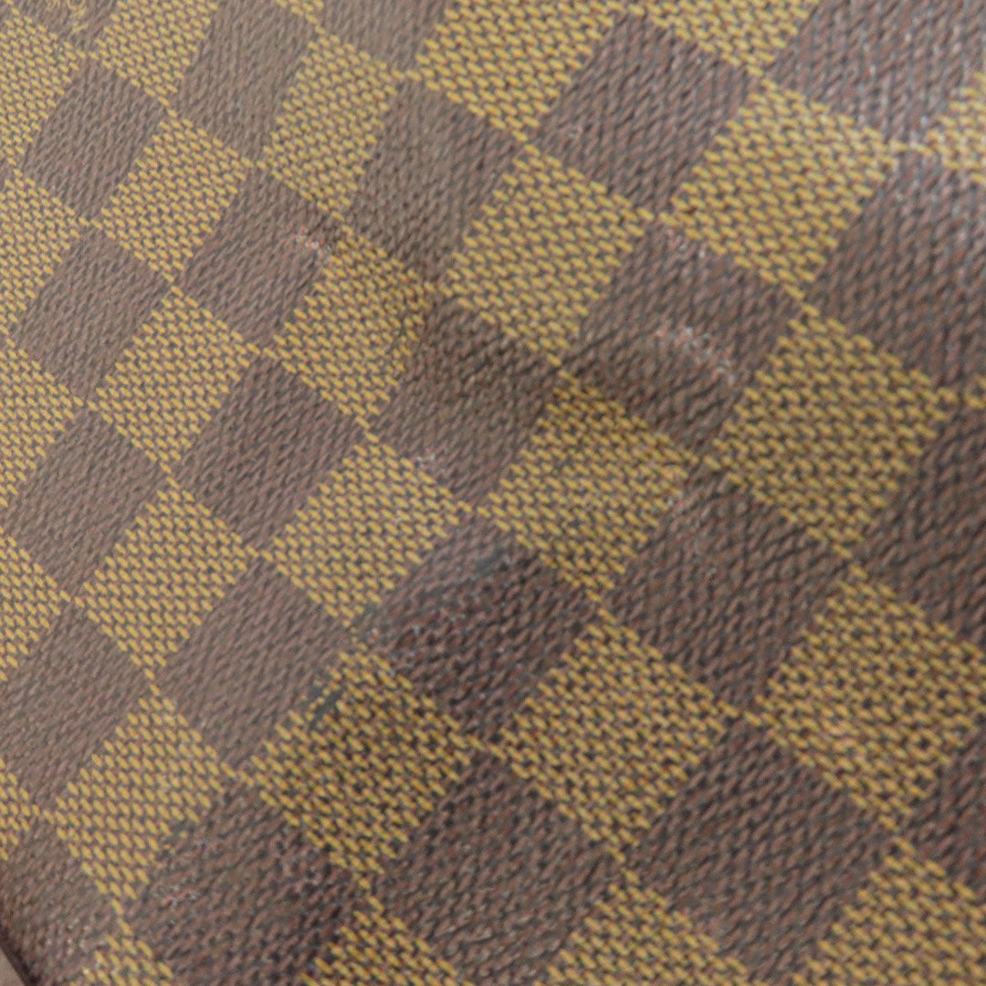 LOUIS VUITTON Boston Duffel bag N41414 Damier canvas Brown Keepall 55 bandouliere Women(Unisex) Used Authentic