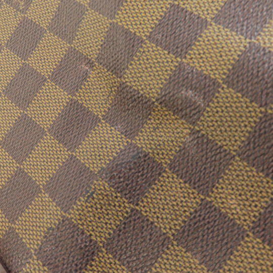 LOUIS VUITTON Boston Duffel bag N41414 Damier canvas Brown Keepall 55 bandouliere Women(Unisex) Used Authentic