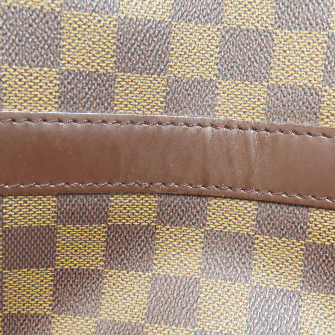 LOUIS VUITTON Boston Duffel bag N41414 Damier canvas Brown Keepall 55 bandouliere Women(Unisex) Used Authentic