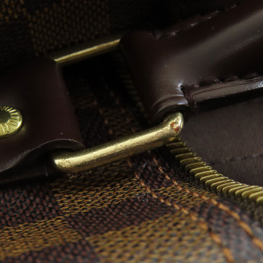 LOUIS VUITTON Boston Duffel bag N41414 Damier canvas Brown Keepall 55 bandouliere Women(Unisex) Used Authentic