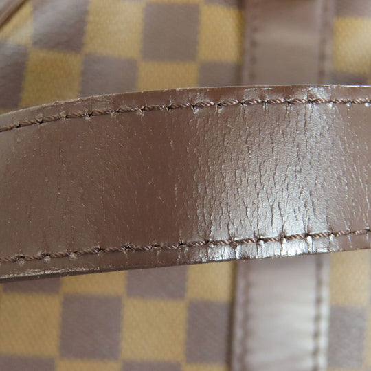 LOUIS VUITTON Boston Duffel bag N41414 Damier canvas Brown Keepall 55 bandouliere Women(Unisex) Used Authentic
