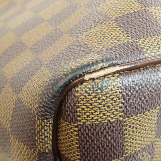 LOUIS VUITTON Boston Duffel bag N41414 Damier canvas Brown Keepall 55 bandouliere Women(Unisex) Used Authentic