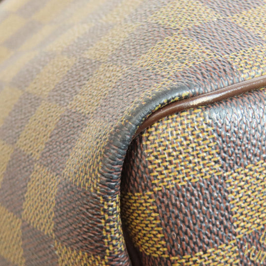 LOUIS VUITTON Boston Duffel bag N41414 Damier canvas Brown Keepall 55 bandouliere Women(Unisex) Used Authentic