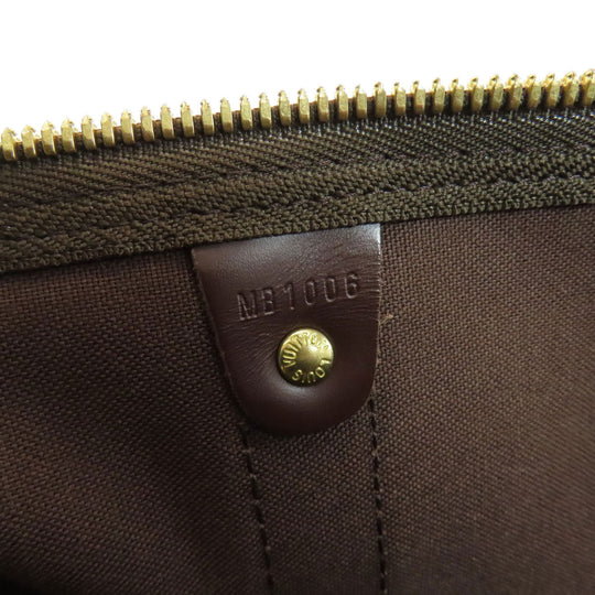 LOUIS VUITTON Boston Duffel bag N41414 Damier canvas Brown Keepall 55 bandouliere Women(Unisex) Used Authentic