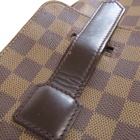 LOUIS VUITTON Handbag N42270 Damier canvas Brown Broadway Women Used Authentic