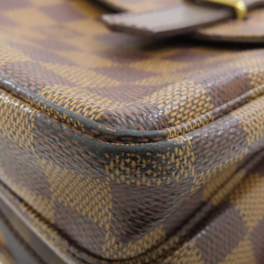 LOUIS VUITTON Handbag N42270 Damier canvas Brown Broadway Women Used Authentic