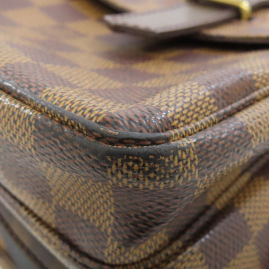 LOUIS VUITTON Handbag N42270 Damier canvas Brown Broadway Women Used Authentic