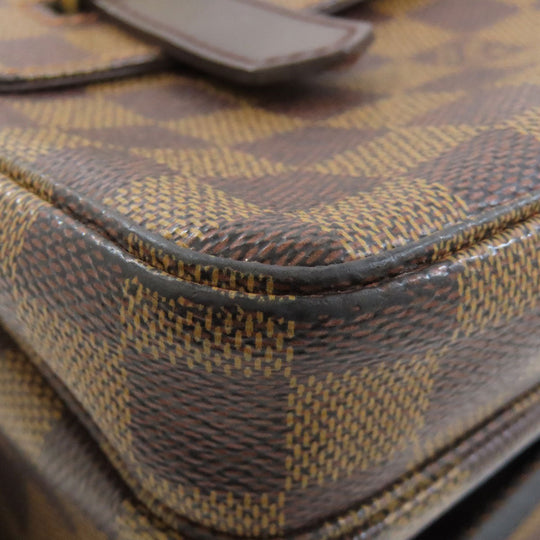 LOUIS VUITTON Handbag N42270 Damier canvas Brown Broadway Women Used Authentic