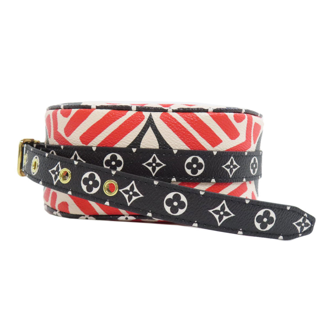 LOUIS VUITTON Shoulder Bag M45366 Monogram Giant Red Bowt Chapot Supreme Women Used Authentic