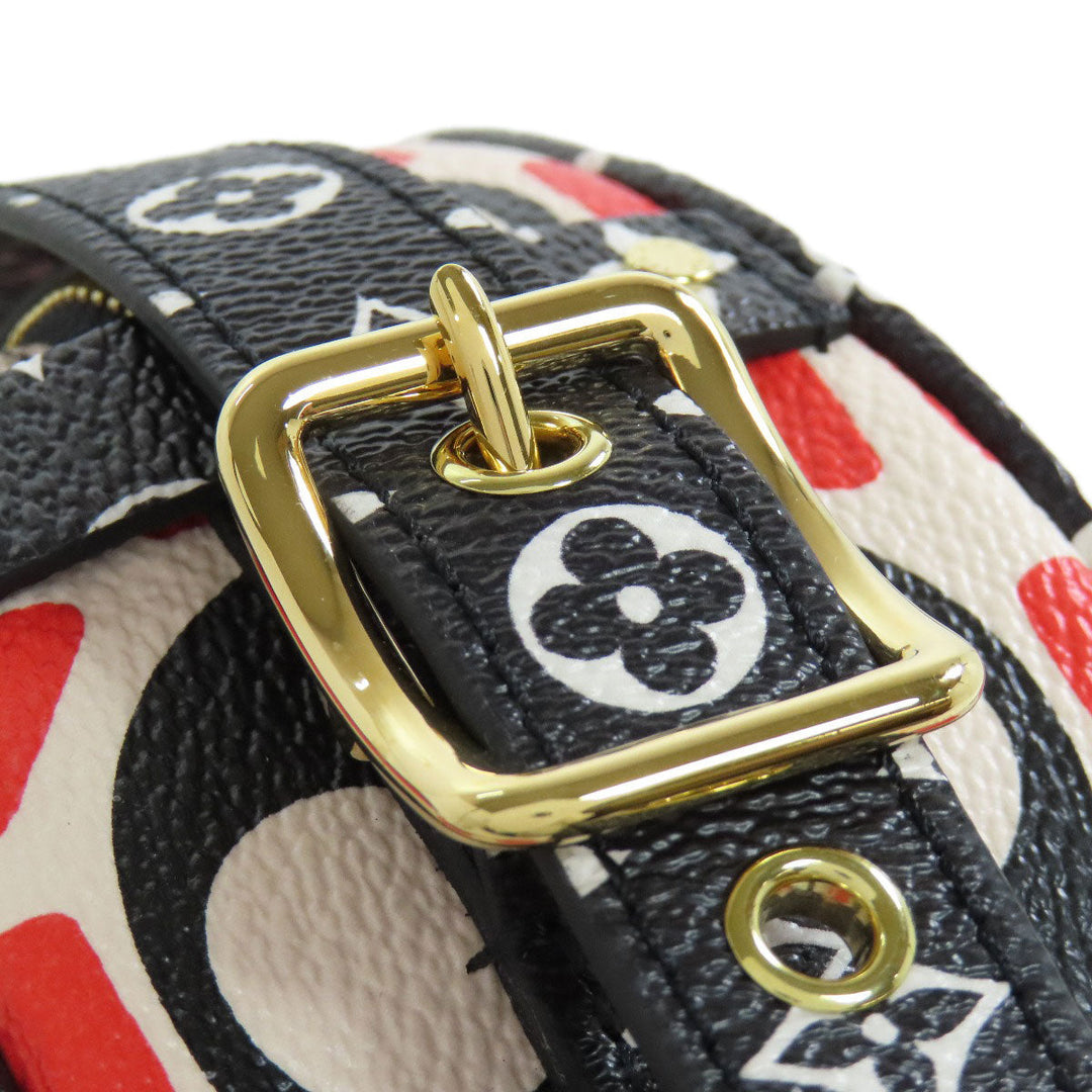 LOUIS VUITTON Shoulder Bag M45366 Monogram Giant Red Bowt Chapot Supreme Women Used Authentic