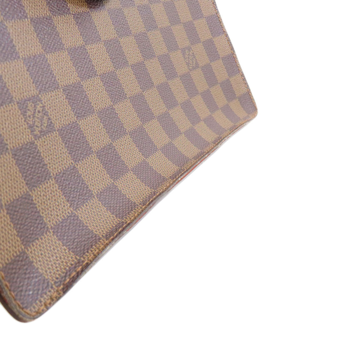 LOUIS VUITTON Handbag N51145 Damier canvas Brown Venice Women Used Authentic