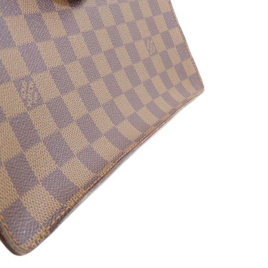 LOUIS VUITTON Handbag N51145 Damier canvas Brown Venice Women Used Authentic