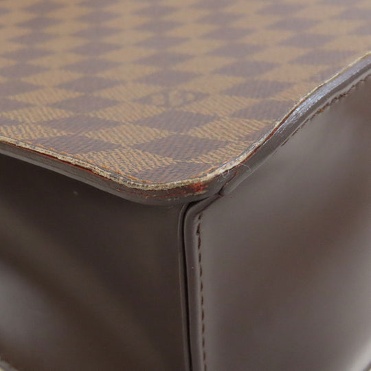 LOUIS VUITTON Handbag N51145 Damier canvas Brown Venice Women Used Authentic