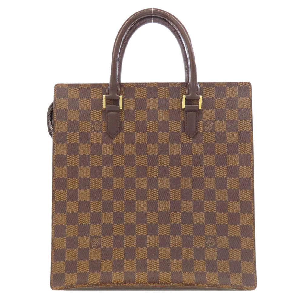 LOUIS VUITTON Handbag N51145 Damier canvas Brown Venice Women Used Authentic