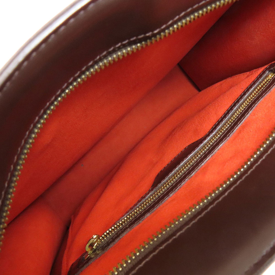 LOUIS VUITTON Handbag N51145 Damier canvas Brown Venice Women Used Authentic