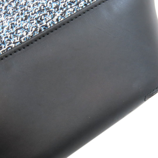 BALENCIAGA Handbag 410790 Cotton, Leather black Jig Zucker Mini Hippo Women Used Authentic