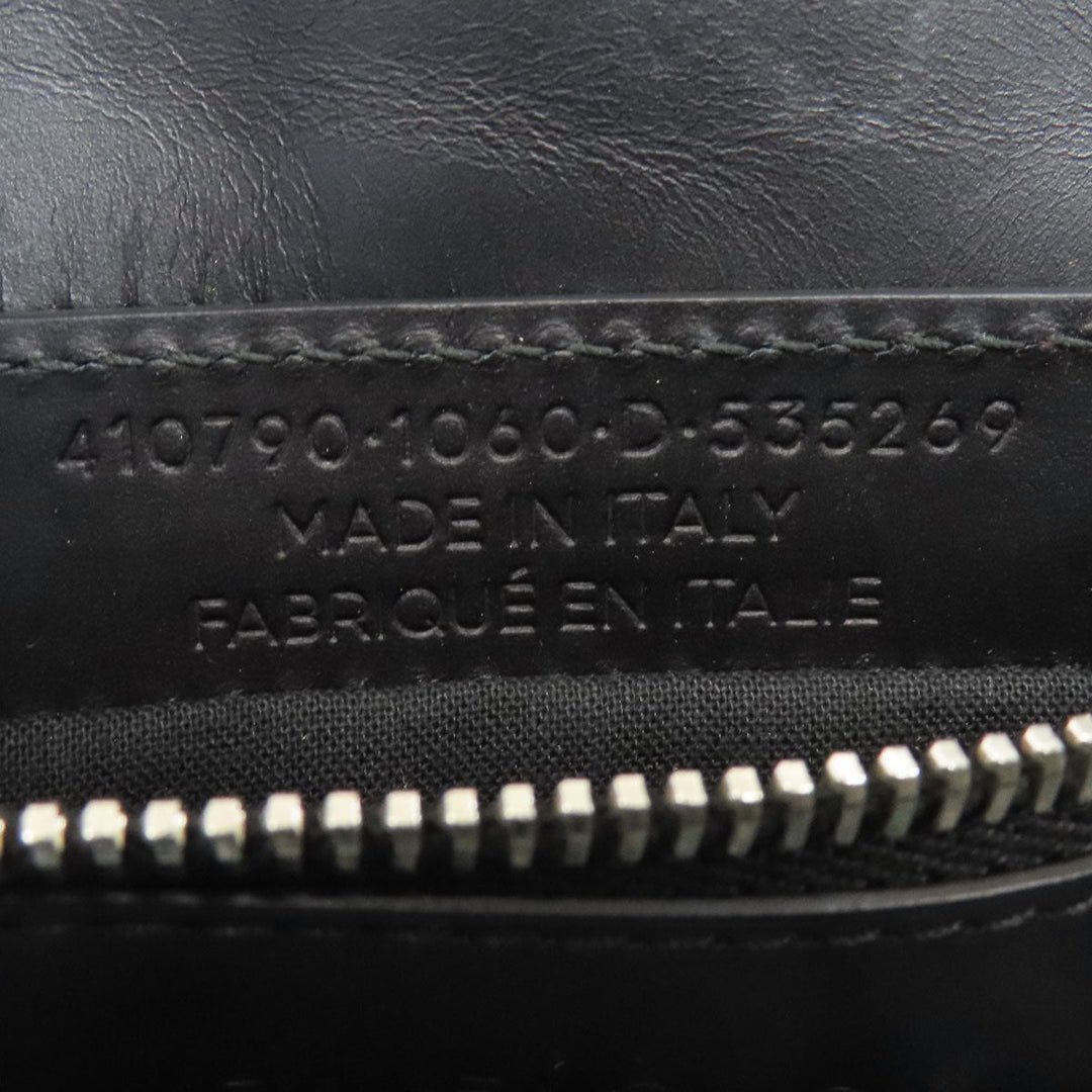 BALENCIAGA Handbag 410790 Cotton, Leather black Jig Zucker Mini Hippo Women Used Authentic
