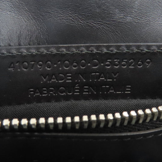 BALENCIAGA Handbag 410790 Cotton, Leather black Jig Zucker Mini Hippo Women Used Authentic