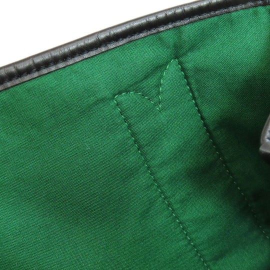BALENCIAGA Handbag 339933 wool green Navy kabas S Women Used Authentic