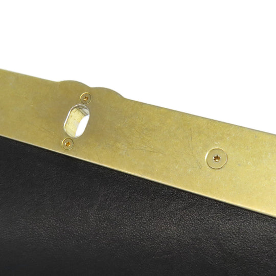 CHANEL Shoulder Bag lambskin black Vstitch Gold Metal 2WAY