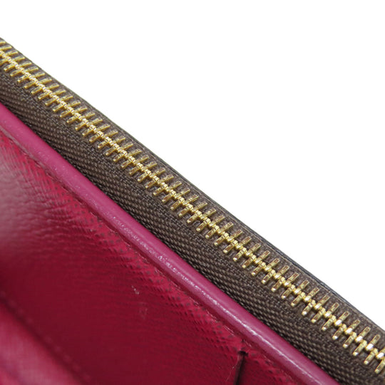 LOUIS VUITTON Bifold Wallet M41938 Monogram canvas Brown Portefeuille Victorine Women Used Authentic
