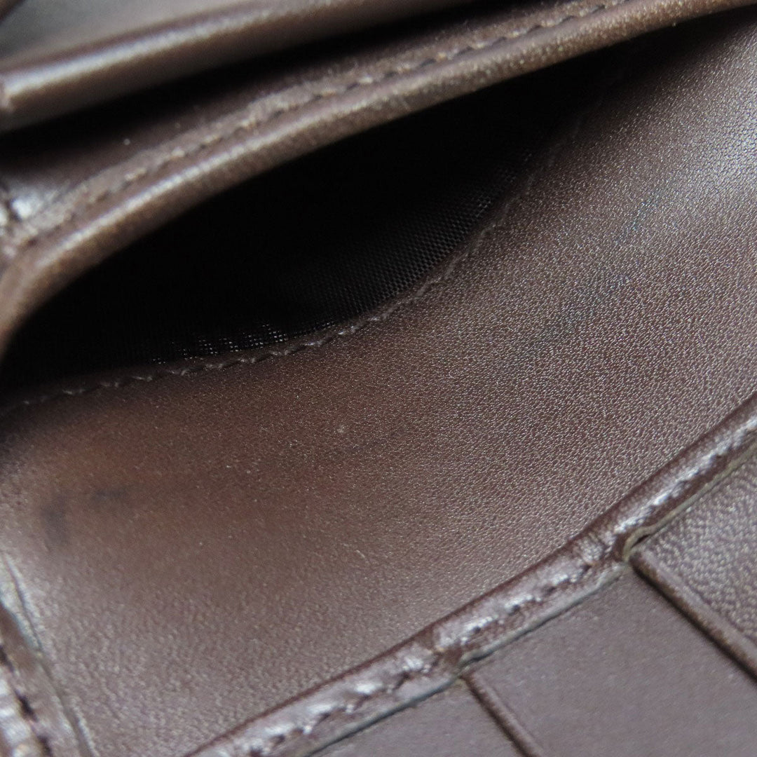 GUCCI Bifold Wallet 295597 leather Brown Horsebit mens Used Authentic