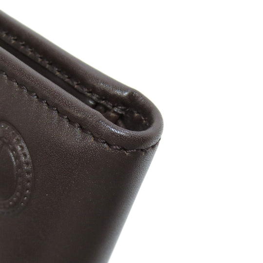 GUCCI Bifold Wallet 295597 leather Brown Horsebit mens Used Authentic