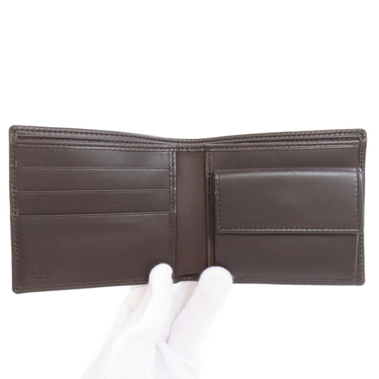 GUCCI Bifold Wallet 295597 leather Brown Horsebit mens Used Authentic
