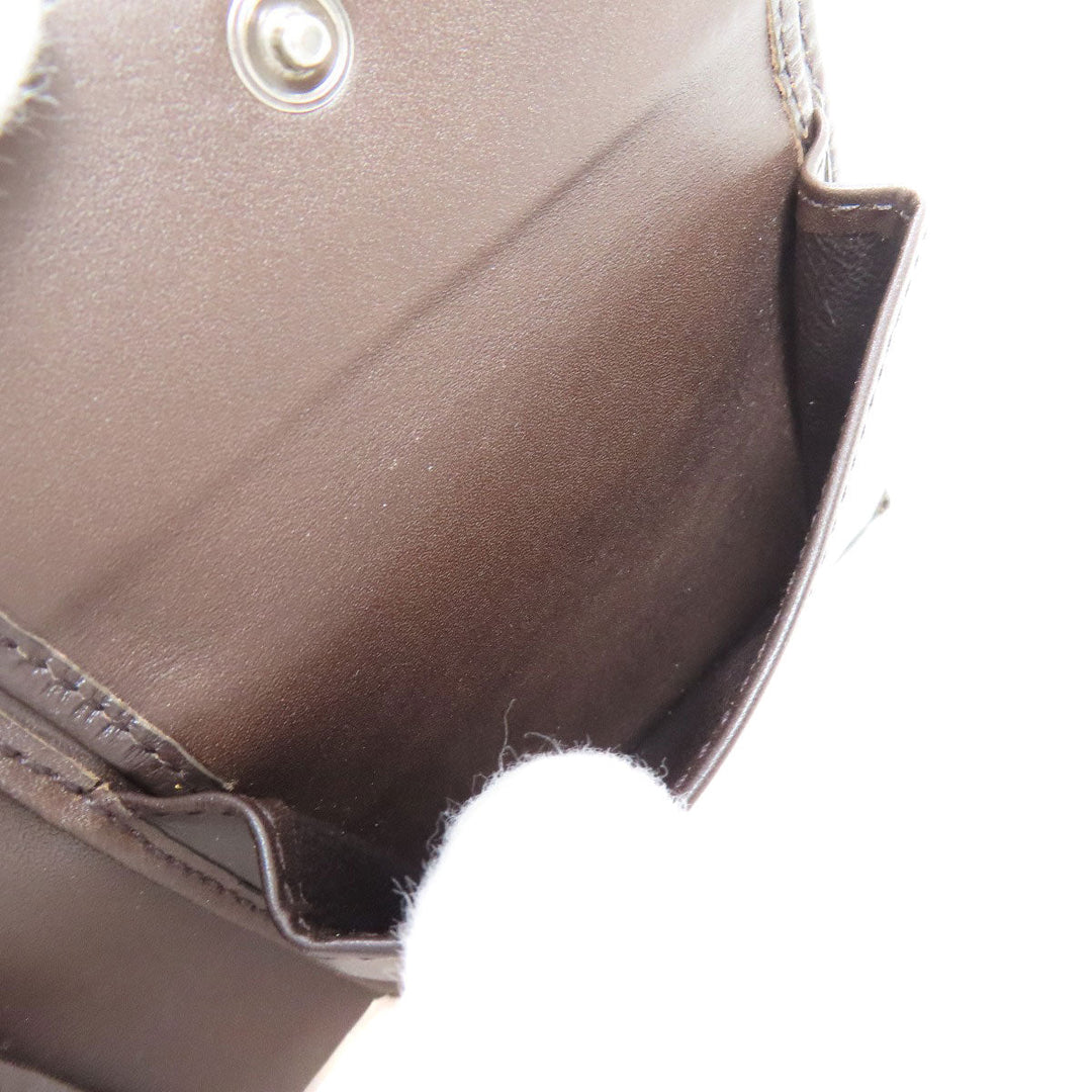 GUCCI Bifold Wallet 295597 leather Brown Horsebit mens Used Authentic