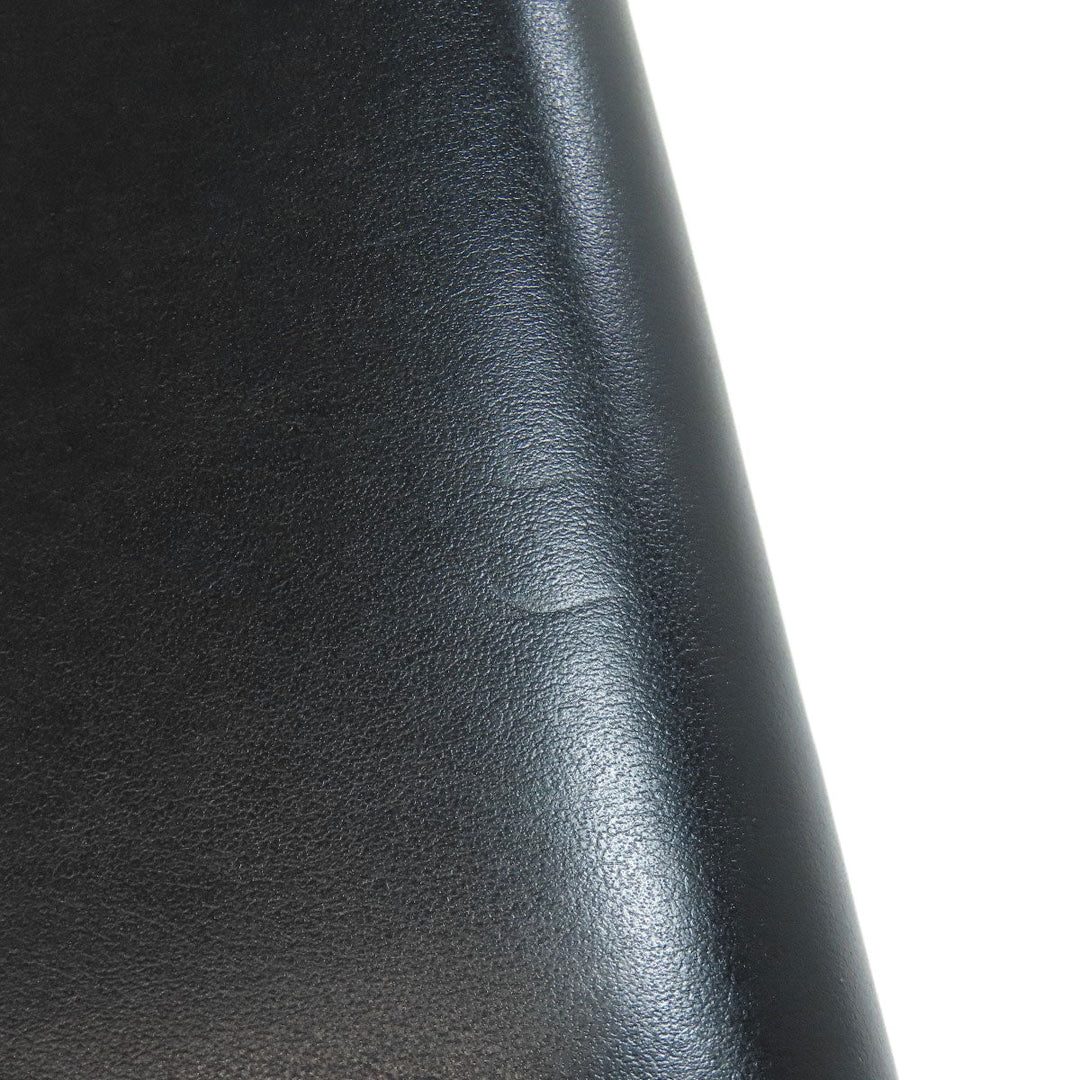 GUCCI Long Wallet Purse 547591 leather black logo Women Used Authentic