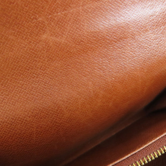 LOUIS VUITTON Bifold Wallet M61735 Monogram canvas Brown Portonet Zip Women Used Authentic
