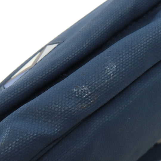 LOUIS VUITTON Hip bag M80706 Nylon Navy Louis Vuitton Cup Misen Women Used Authentic