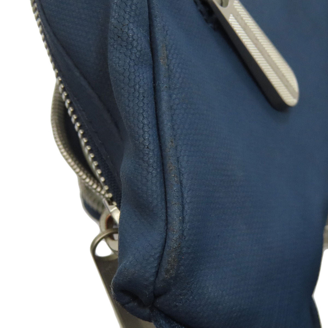 LOUIS VUITTON Hip bag M80706 Nylon Navy Louis Vuitton Cup Misen Women Used Authentic