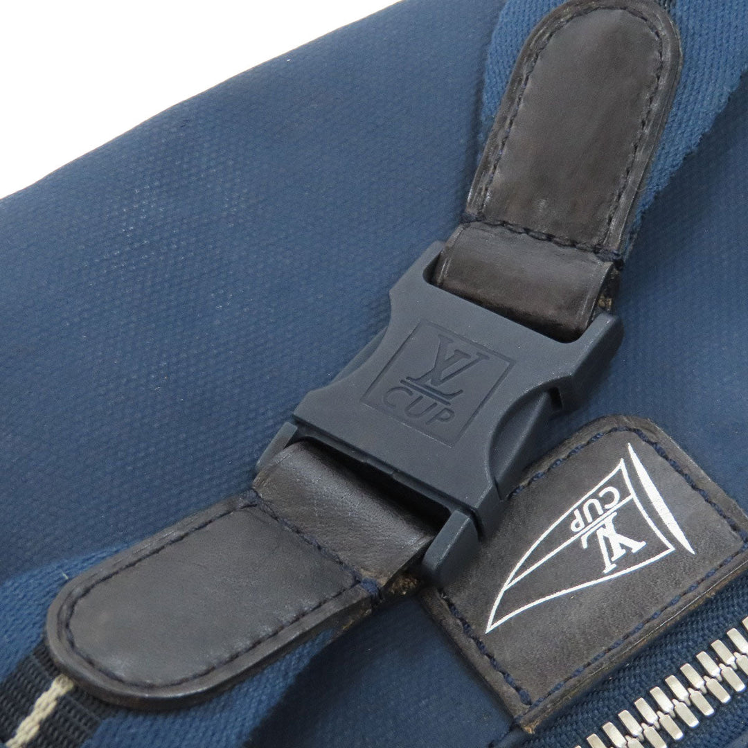 LOUIS VUITTON Hip bag M80706 Nylon Navy Louis Vuitton Cup Misen Women Used Authentic