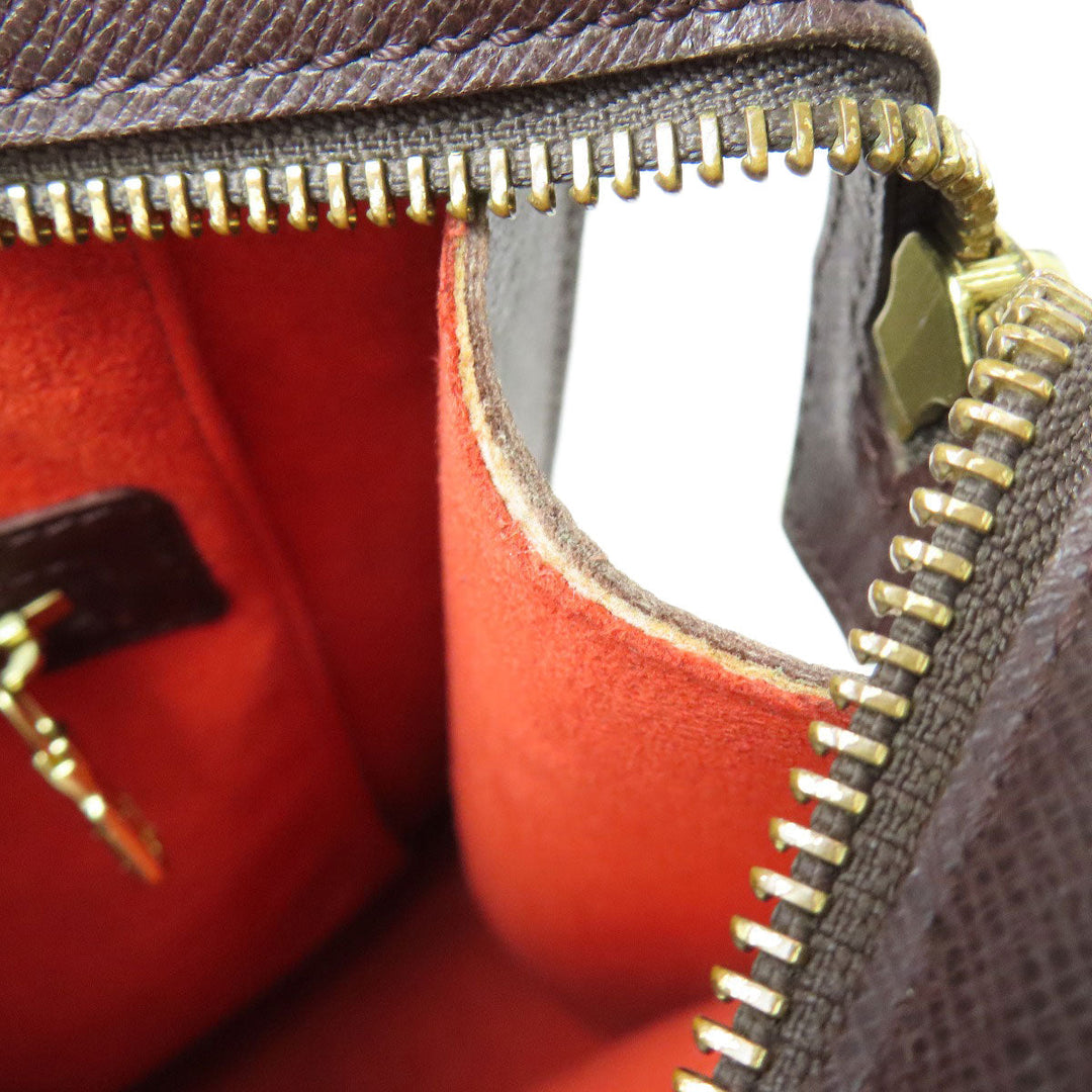 LOUIS VUITTON Tote Bag N51145 Damier canvas Brown Venice PM Women Used Authentic