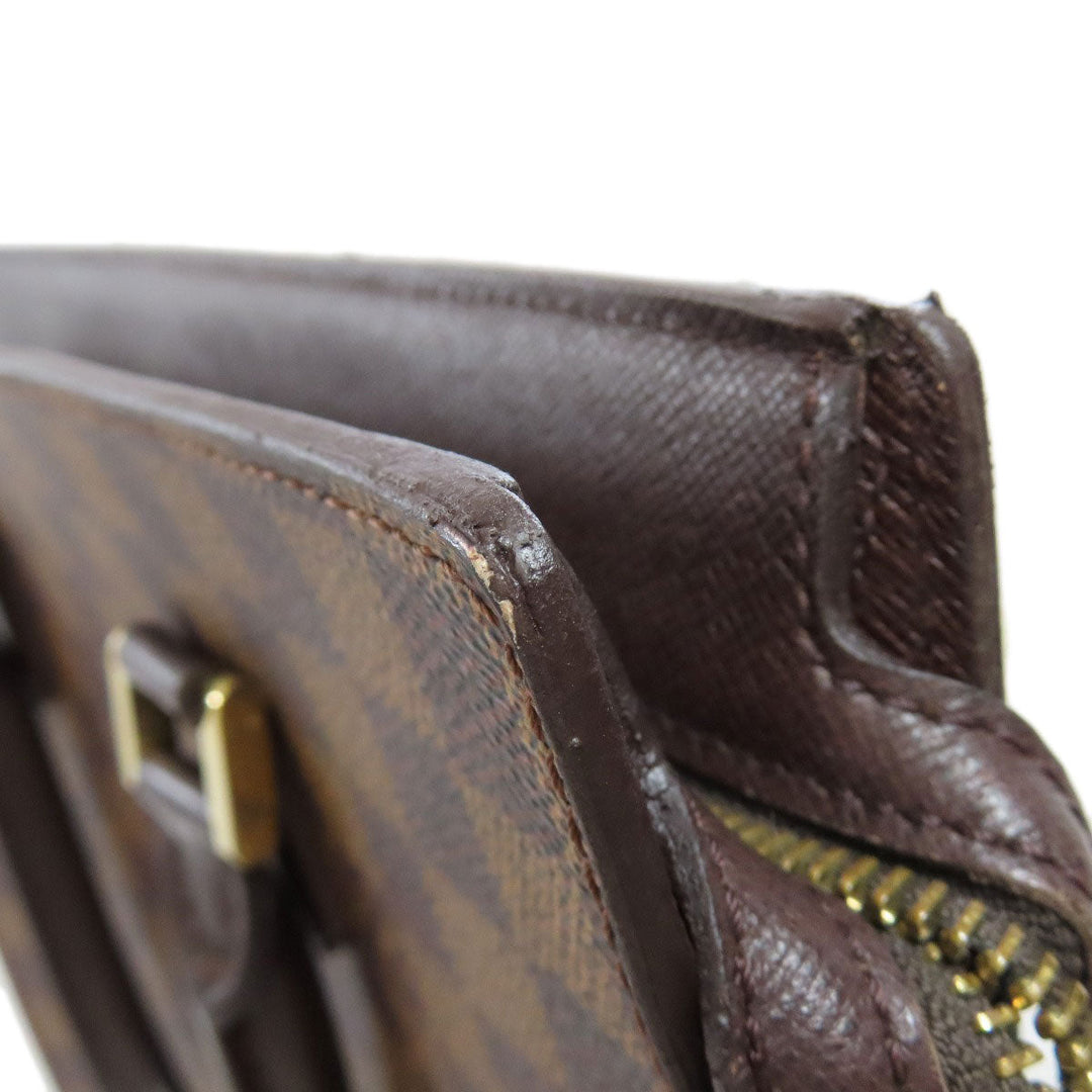 LOUIS VUITTON Tote Bag N51145 Damier canvas Brown Venice PM Women Used Authentic